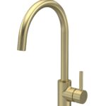 Nuie Lachen Mono Single Lever Brushed Brass