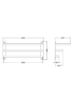 3 Tier Towel Rack - Image 2