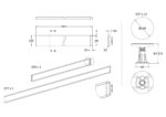 Nuie Leg Set Suitable for 1300-1800 Rectangular & Walk in Trays - Image 2