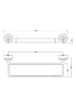 3 Tier Towel Rack - Image 2