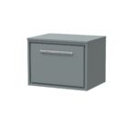 600mm Wall Hung Single Drawer Vanity with Worktop