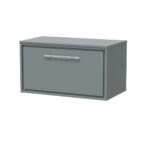800mm Wall Hung Single Drawer Vanity with Worktop
