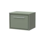 600mm Wall Hung Single Drawer Vanity with Worktop
