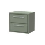 600mm Wall Hung 2-Drawer Vanity with Worktop