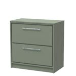 800mm Floor Standing 2-Drawer Vanity with Worktop