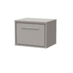 600mm Wall Hung Single Drawer Vanity with Worktop