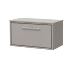 800mm Wall Hung Single Drawer Vanity with Worktop