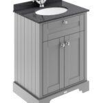 600mm Cabinet & Marble Top (1TH)