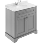 800mm Cabinet & Marble Top (1TH)