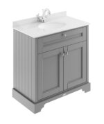 800mm Cabinet & Marble Top (1TH)