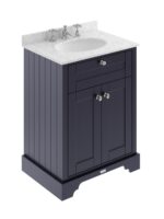 Hudson Reed Old London 600mm Cabinet & Marble Top (3TH)