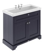 Hudson Reed Old London 1000mm 2-Door Unit & Classic Fireclay Basin 3TH