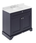Hudson Reed Old London 1000mm Cabinet & Marble Top (3TH)