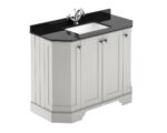 1000mm 4-Door Angled Unit & Marble Top 1TH
