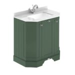 750mm 3-Door Angled Unit & Marble Top 1TH