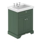 600mm 2-Door Vanity & Classic Basin 3TH