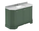Hudson Reed Old London 1200mm 4-Door Angled Unit & Marble Top 3TH