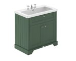 Hudson Reed Old London 800mm 2-Door Unit & Contemporary Fireclay Basin 3TH