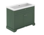 Hudson Reed Old London 1000mm 2-Door Unit & Contemporary Basin 0TH