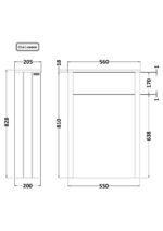 550mm WC Unit - Image 2