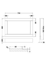 750mm End Panel - Image 2
