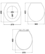 Ryther Toilet Seat - Image 2