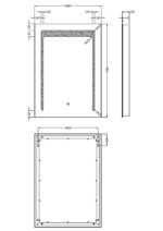 700 x 500 LED Mirror - Image 4