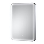 Polished Chrome Frame LED Mirror - 700 x 500mm