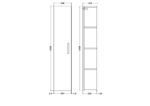 Nuie Arno 300mm Tall Unit (1 Door) - Image 3