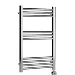 Round Straight Towel Radiator 800x500