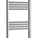 Round Straight Towel Radiator 1200x500