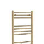 Round Straight Towel Radiator 800x500