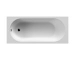 Nuie Otley Round Straight Bath 1675 x 700mm