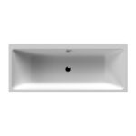 Thin Edge Double Ended Bath 1800 x 800mm