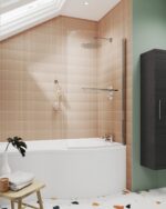 Curved B-Bath Screen with Rail - Image 2