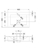 Nuie Rectangular Vessel - Image 2