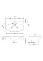 Nuie Wall Hung Vessel - Image 2