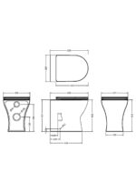 Back To Wall Pan & Soft Close Seat - Image 2