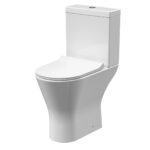 Comfort Height Rimless Pan, Cistern & Seat