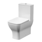 Ava Flush Rimless Pan, Cistern & Soft Close Seat