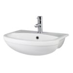 500mm Semi Recessed Basin