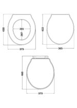 Chancery Toilet Seat - Image 2