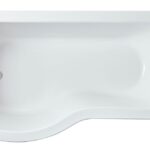 1700mm Left Hand P-Shaped Bath