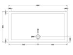 Slip Resistant Rectangular Shower Tray 1500 x 800mm - Image 3