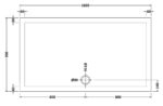 Slip Resistant Rectangular Shower Tray 1600 x 900mm - Image 3