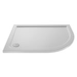 Slip Resistant Offset Quadrant Shower Tray RH 1200 x 800mm