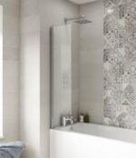 350mm Fixed Bath Screen - Image 3
