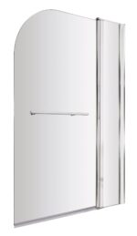 Round Bath Screen Fixed Panel & Rail