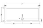 Rectangular Shower Tray 1700 x 700mm - Image 2