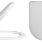 D Shaped Soft Close Toilet Seat